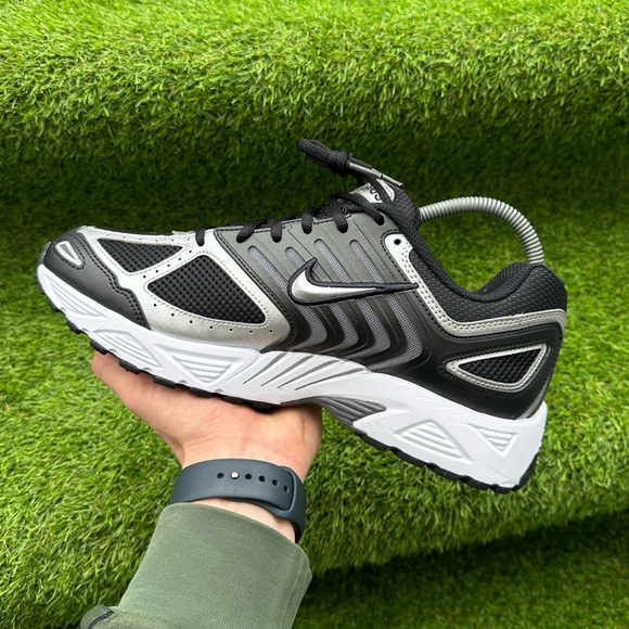 Running shoes Nike Air Pegasus 2K5 Black Metallic Silver Brand new 10 US - Picture 3 of 7